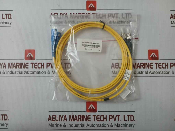 New Condition Fibre Optic Patch Cable Set Ftek-dx-sm-sc/St-pc-02M