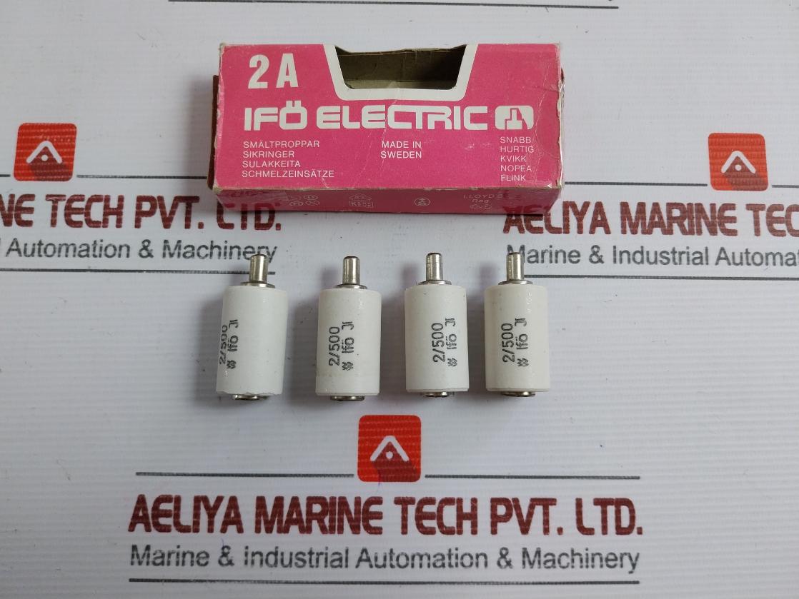 New Condition Fuse Links By Ifo Electric 2A (1 Box=4 Pieces)