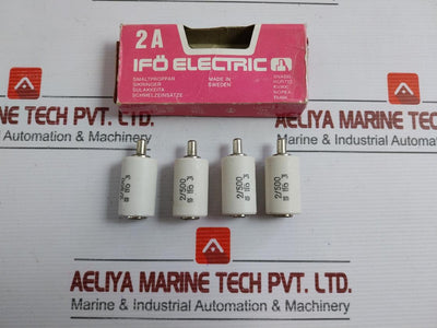 New Condition Fuse Links By Ifo Electric 2A (1 Box=4 Pieces)