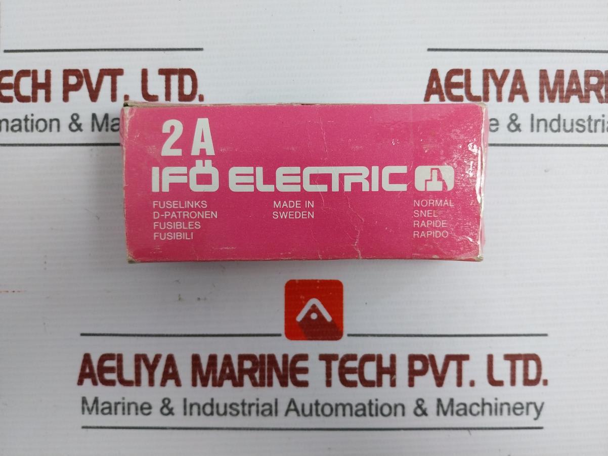 New Condition Fuse Links By Ifo Electric 2A (1 Box=4 Pieces)