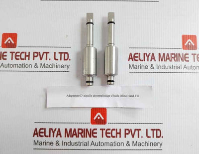 New Condition Inline Hand-fill Oil Filling Needle Adapter