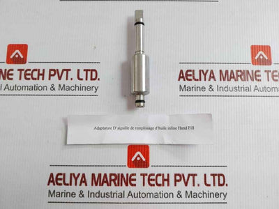 New Condition Inline Hand-fill Oil Filling Needle Adapter