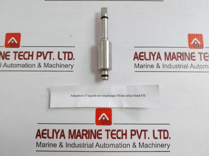 New Condition Inline Hand-fill Oil Filling Needle Adapter