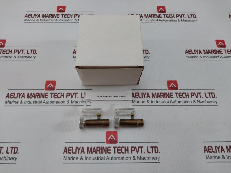New Condition Nickel Plated Mini Flow C10 Valve