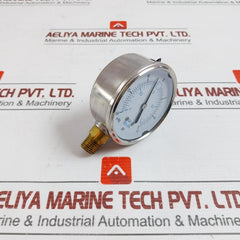 New Condition Pressure Gauge In Hg -30 To 15 Psi