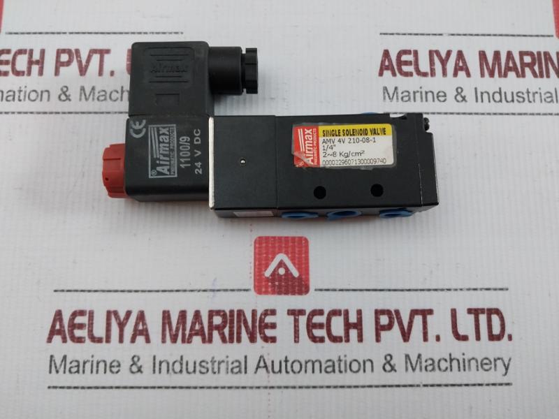 New Condition Single Solenoid Valve Ac110V Airmax 4V210-08