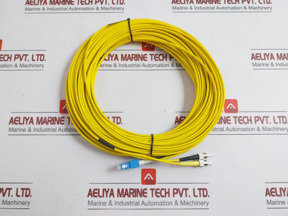 New Duplex Single Mode Fiber Optic Patch Cable 25M Part No: Fpc-st-sc-03-d-l-025 St-sc