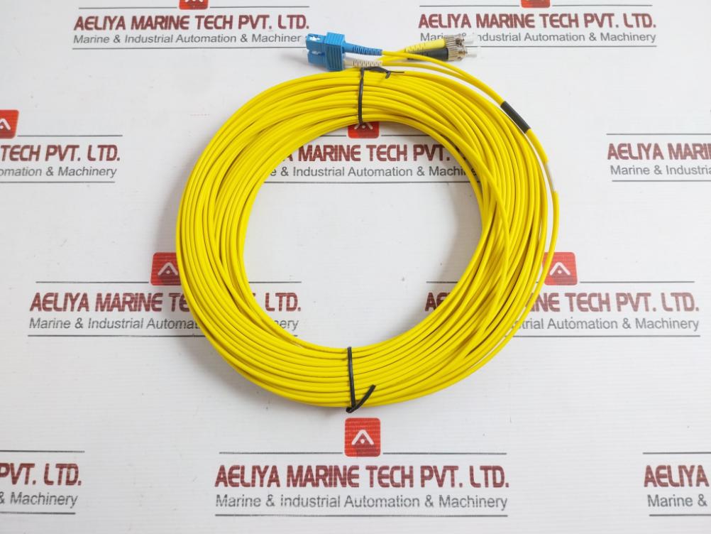 New Duplex Single Mode Fiber Optic Patch Cable 25M Part No: Fpc-st-sc-03-d-l-025 St-sc