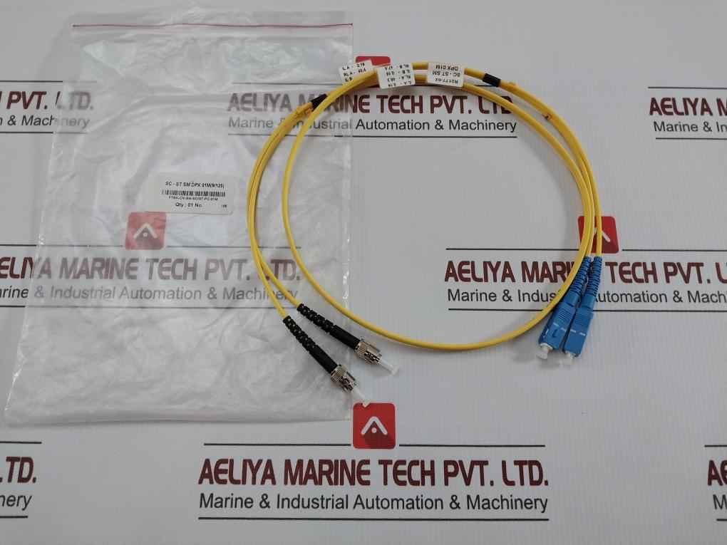 New Fiber Optic Cable R0177-62 Sc-st Sm Dpx 01M (9/125)