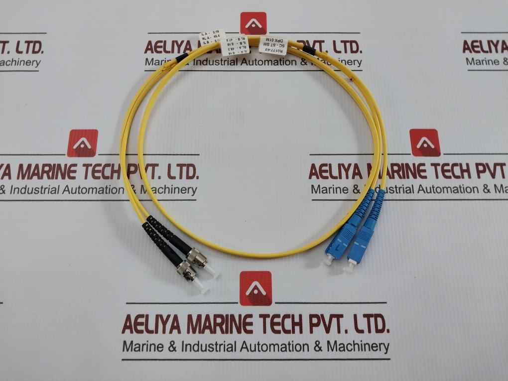 New Fiber Optic Cable R0177-62 Sc-st Sm Dpx 01M (9/125)