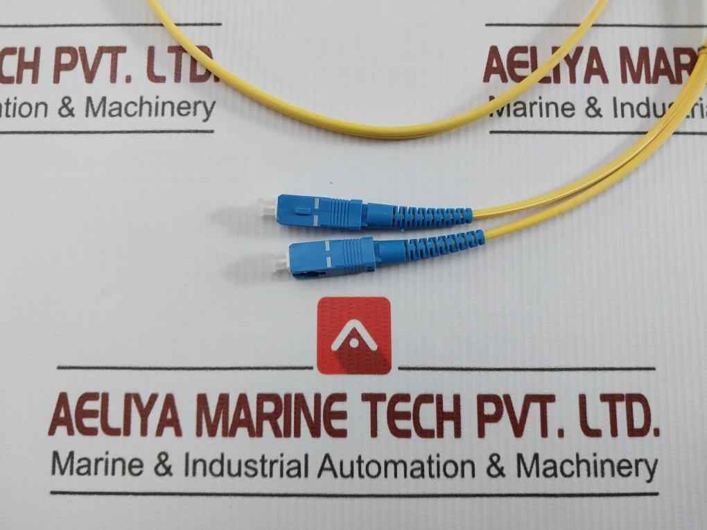 New Fiber Optic Cable R0177-62 Sc-st Sm Dpx 01M (9/125)