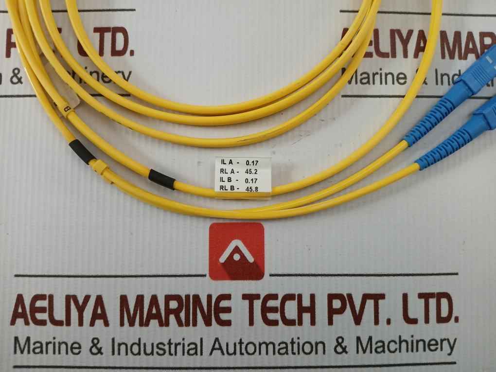 New Fiber Optic Cable Set Sc-st Sm Dpx 02M(9/125)