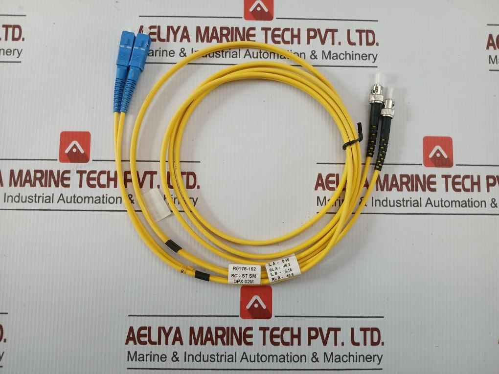New Fiber Optic Cable Set Sc-st Sm Dpx 02M(9/125)