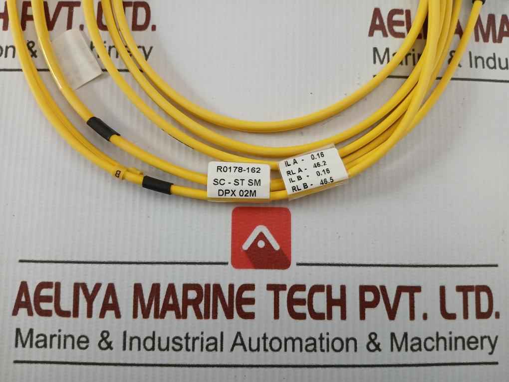 New Fiber Optic Cable Set Sc-st Sm Dpx 02M(9/125)