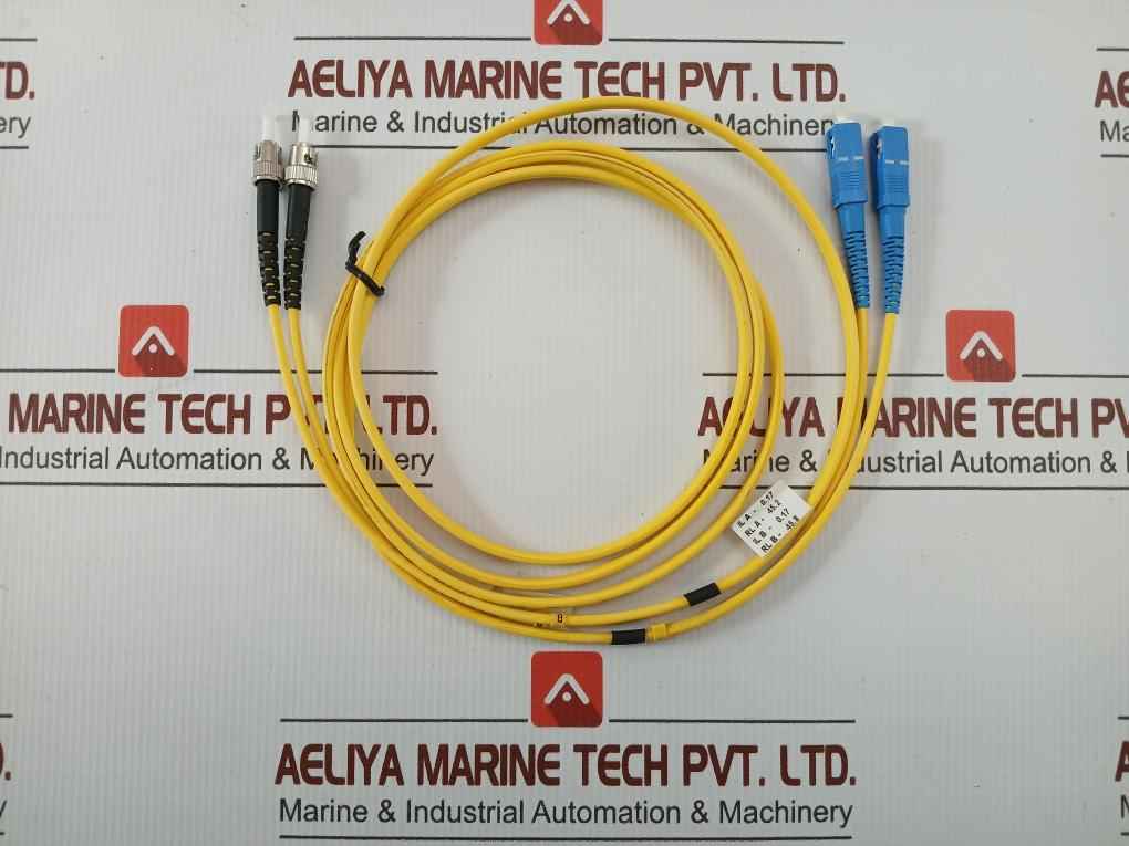 New Fiber Optic Cable Set Sc-st Sm Dpx 02M(9/125)