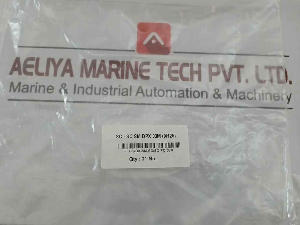 New Fiber Optic Patch Cable Ftek-dx-sm-sc/Sc-pc-03M