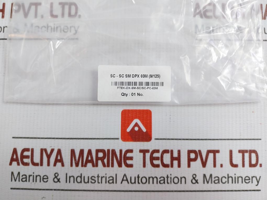 New Fiber Optic Patch Cable Ftek-dx-sm-sc/Sc-pc-03M Sc-sc Sm Dpx 03M (9/125)