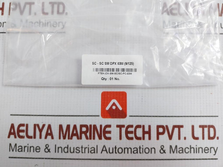 New Fiber Optic Patch Cable Ftek-dx-sm-sc/Sc-pc-03M Sc-sc Sm Dpx 03M (9/125)