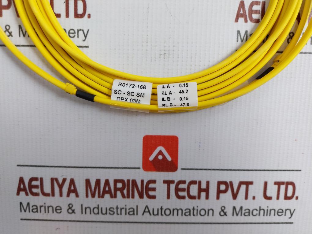 New Fiber Optic Patch Cable Ftek-dx-sm-sc/Sc-pc-03M Sc-sc Sm Dpx 03M (9/125)