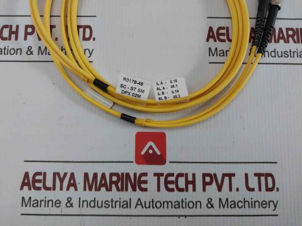 New Fibre Optic Patch Cable Set Ftek-dx-sm-sc/St-pc-02M