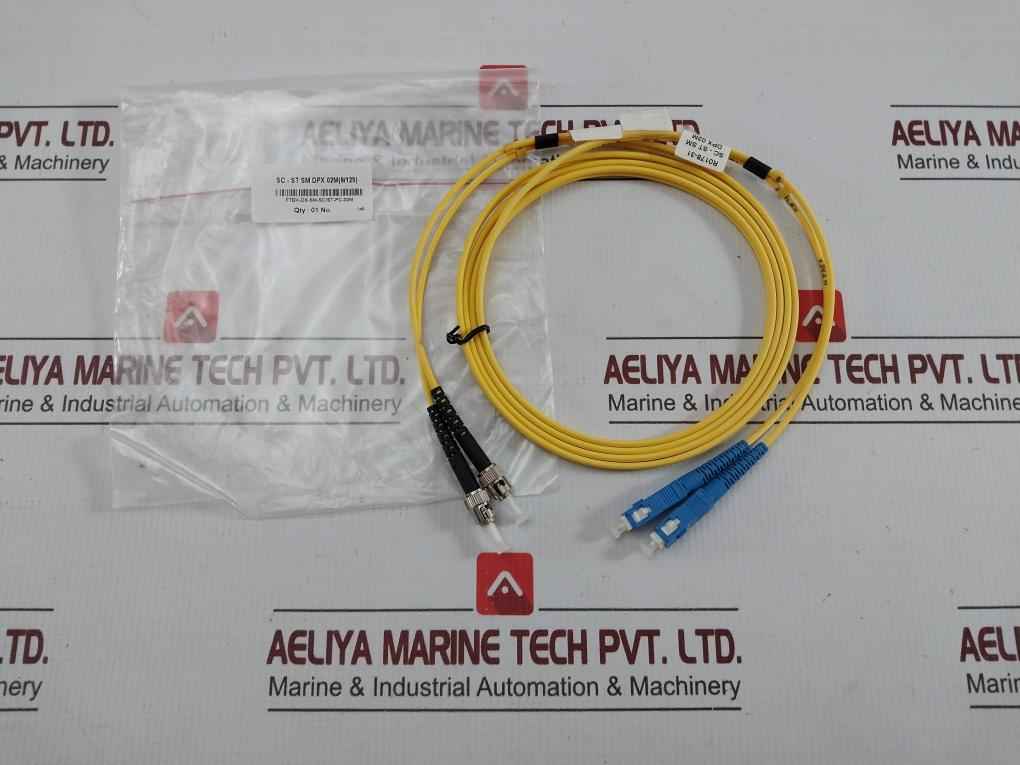 New Fibre Optic Patch Cable Set Ftek-dx-sm-sc/St-pc-02M