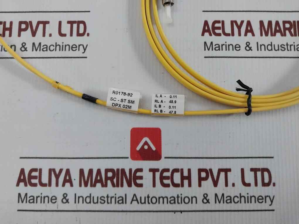 New Fibre Optic Patch Cable Set Ftek-dx-sm-sc/St-pc-02M