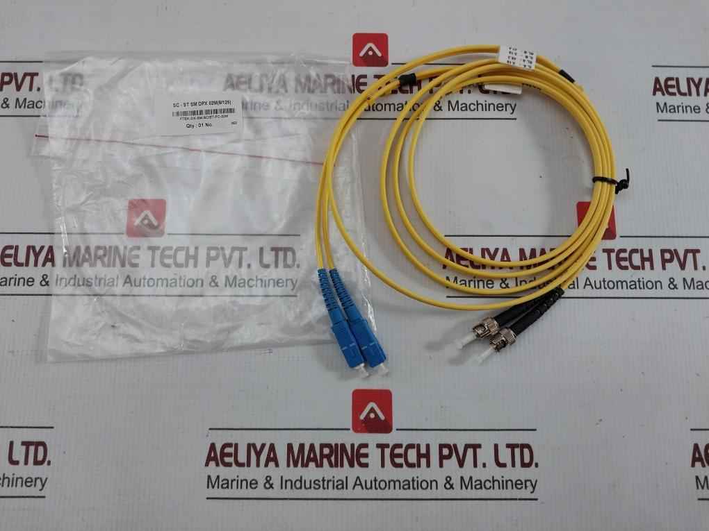 New Fibre Optic Patch Cable Set Ftek-dx-sm-sc/St-pc-02M