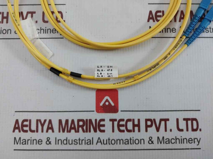New Fibre Optic Patch Cable Set Ftek-dx-sm-sc/St-pc-02M
