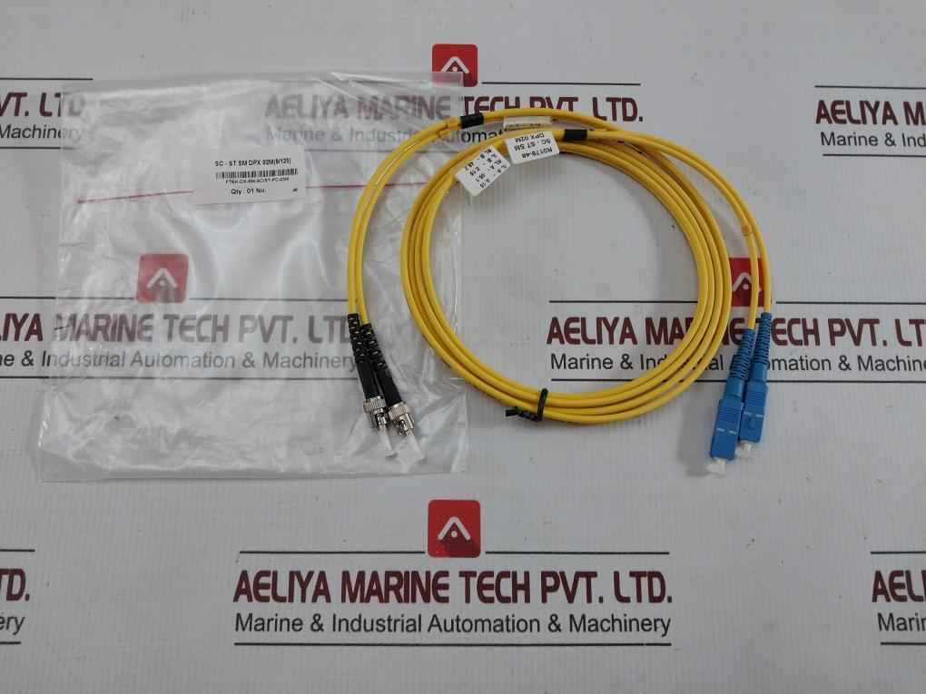 New Fibre Optic Patch Cable Set Ftek-dx-sm-sc/St-pc-02M