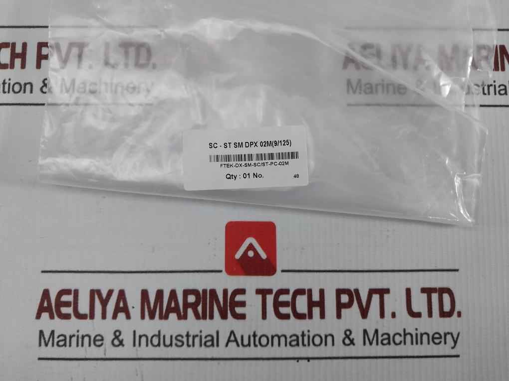 New Fibre Optic Patch Cable Set Ftek-dx-sm-sc/St-pc-02M