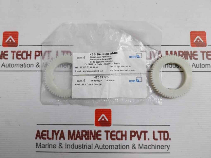 New Gear Wheel For R615 Cryo Without Potentiometer Ksb 42089175