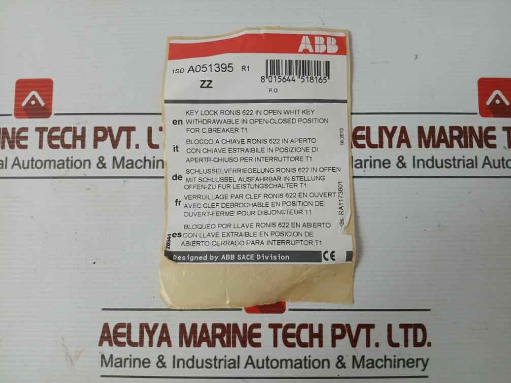 New Kit Accessories For Moulded Case Circuit Breaker Brand Abb 1Sd A051395 R1