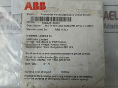 New Kit Accessories For Moulded Case Circuit Breaker Brand Abb 1Sd A051395 R1