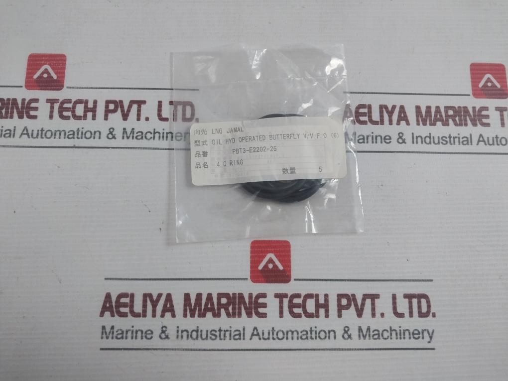 New O-ring Kit For Oil Hydraulic Operated Butterfly Valve P/N Pbt3-e2202-101