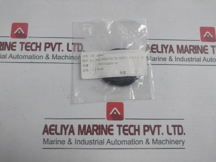 New O-ring Kit For Oil Hydraulic Operated Butterfly Valve P/N Pbt3-e2202-101