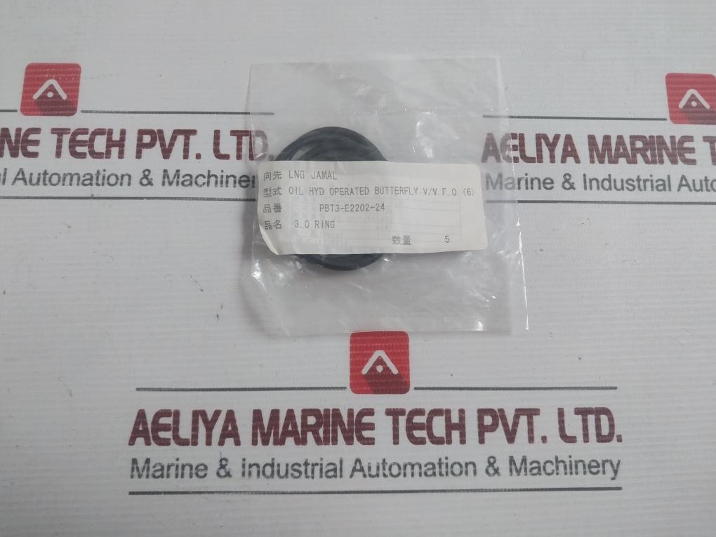 New O-ring Kit For Oil Hydraulic Operated Butterfly Valve P/N Pbt3-e2202-101