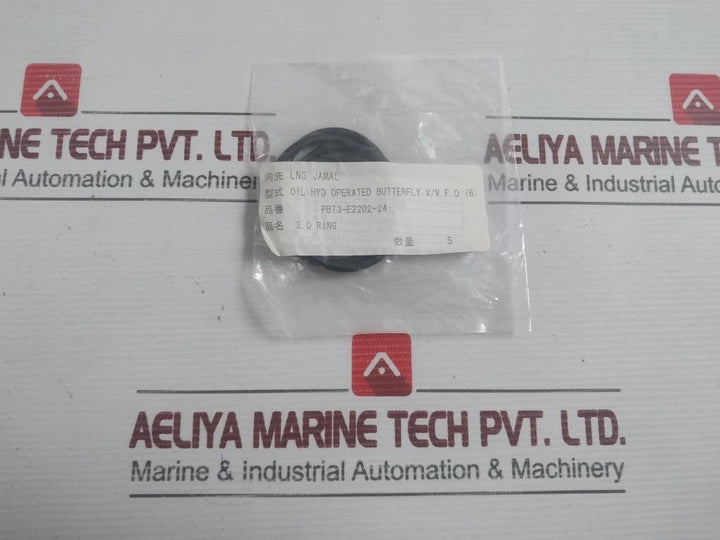 New O-ring Kit For Oil Hydraulic Operated Butterfly Valve P/N Pbt3-e2202-101