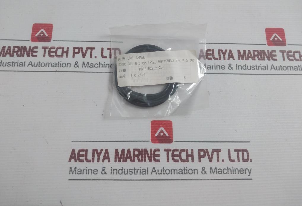 New O-ring Kit For Oil Hydraulic Operated Butterfly Valve P/N Pbt3-e2202-101