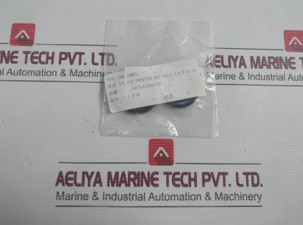 New O-ring Kit For Oil Hydraulic Operated Butterfly Valve P/N Pbt3-e2202-101