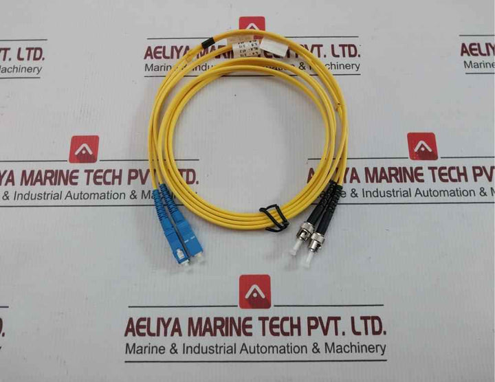 New Singlemode Duplex Fiber Optic Cable Set Ftek-dx-sm-sc/St-pc-02M
