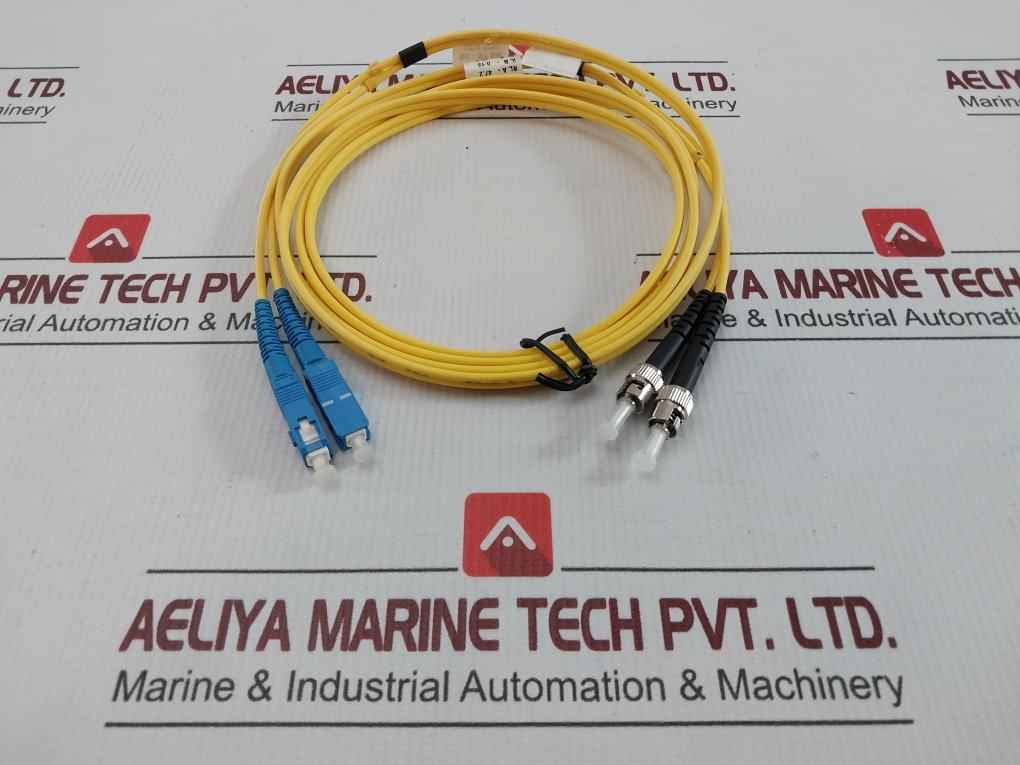 New Singlemode Duplex Fiber Optic Cable Set Ftek-dx-sm-sc/St-pc-02M
