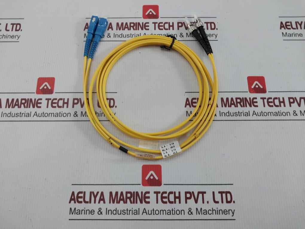 New Singlemode Duplex Fiber Optic Cable Set Ftek-dx-sm-sc/St-pc-02M