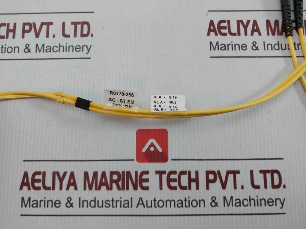 New Singlemode Duplex Fiber Optic Cable Set Ftek-dx-sm-sc/St-pc-02M