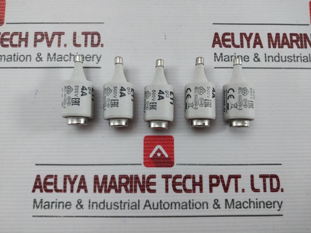 New Slow Blow Diazed Fuse Link 4D27Sb Brand Altech 4A 500V (1 Boxes = 5 Pieces)