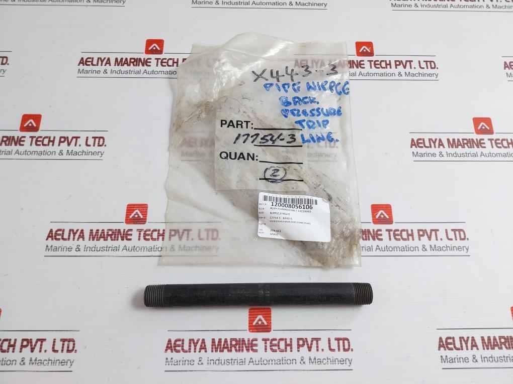 New Strght Nipple Back Pressure Trip Line Db5724