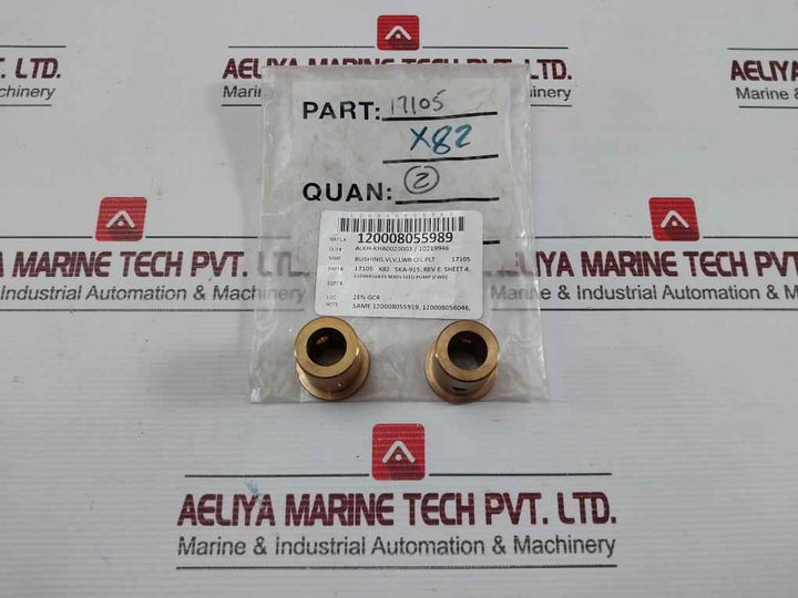 New Valve Bushing Lower Oil Plate For Pump Main Feed 17105 X82