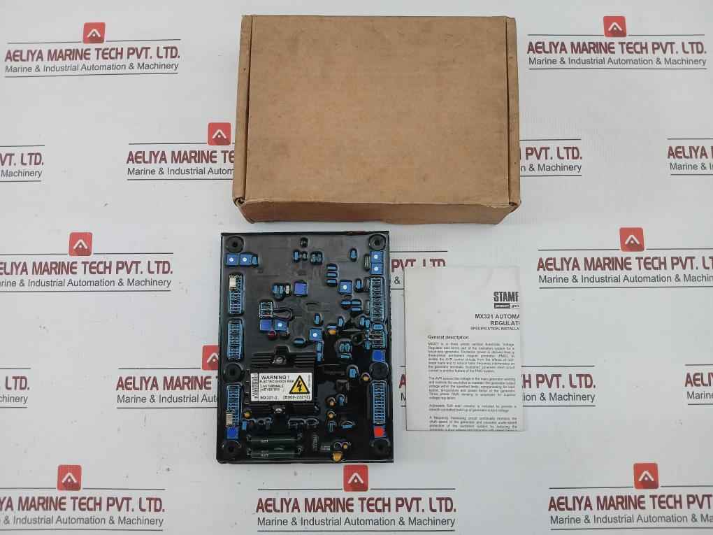 Newage Automatic Voltage Regulator (Avr) Mx321-2, 50-60Hz E000-23212/1P