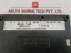 Newage Automatic Voltage Regulator (Avr) Mx321-2, 50-60Hz E000-23212/1P