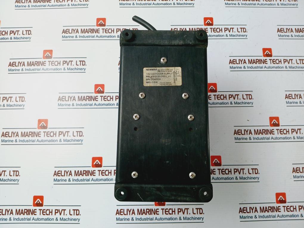 Newmar 115-12-8 Regulated Linear Dc Power Supply 400-0125-0