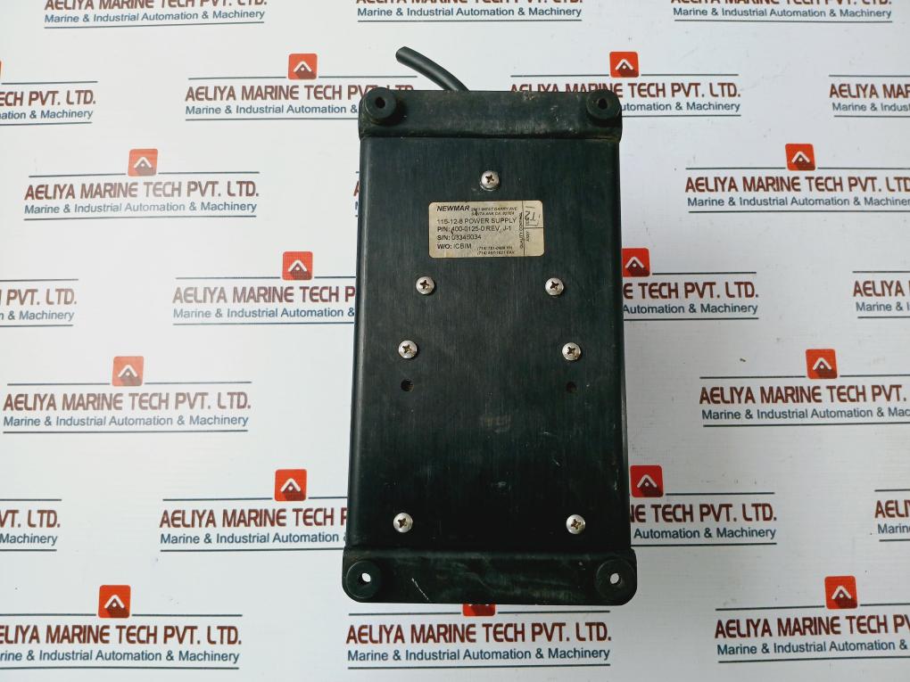 Newmar 115-12-8 Regulated Linear Dc Power Supply 400-0125-0
